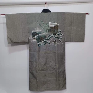 Kimono Hombre Juban Poliéster Japonés Kimono Tradicional - Imagen 1 de 7