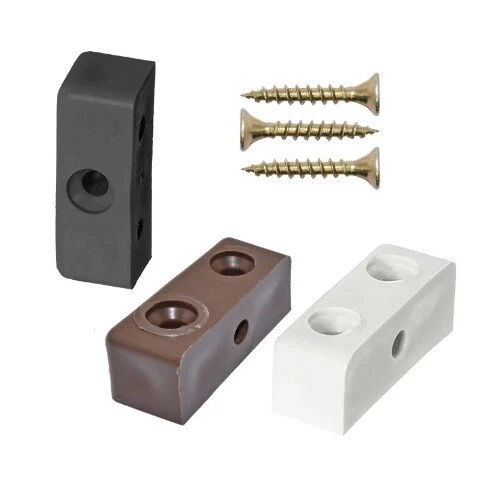 MODESTY BLOCK FURNITURE KITCHEN CUPBOARD SHELF FIXING COLOURS WHITE BLACK BROWN - Image 1 of 1