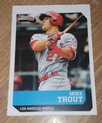 2017 Sports Illustrated MIKE TROUT SI for Kids Series 5 - LA Angels #617 - Image 1 of 4