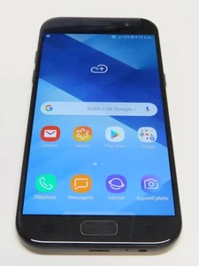 SAMSUNG GALAXY SM-A520W 32GB BLACK UNLOCKED - Photo 1 sur 5