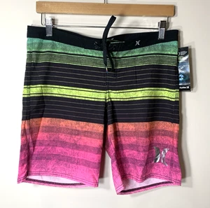 Hurley Board Shorts Youth Size 7 Swimsuit Boys Phantom Printed 9" New w/Tags - Picture 1 of 12