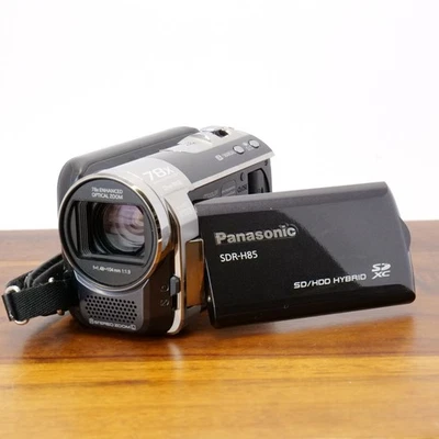 Panasonic SDR-H85 80GB Camcorder Black 78x Zoom Video Camcorder Tested Excellent - Image 1 of 4