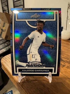 Hoja Fútbol Nación 2025 Eduardo Camavinga Francia Real Madrid Fútbol #1/1 Foto 1 de 2