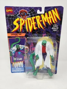 Toybiz Spider-Man 1994 La serie animada El lagarto rojo camisa variante - Imagen 1 de 6