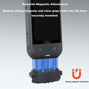 Aluminum Alloy Camera Magnetic Quick Release Adapter Mount for Insta360X5 Camera - Picture 1 of 9