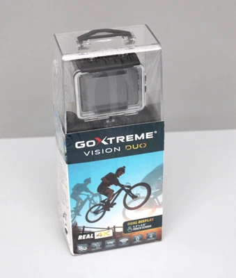 GoXtreme Vision Duo 4K Action Cam 4K, Dual-Display, Spritzwassergeschützt, WLAN - Bild 1 von 2
