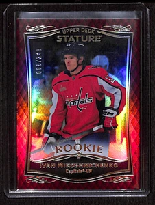 2023-24 Upper Deck Stature Rookie Red #33 Ivan Miroshnichenko /249 - Bild 1 von 2