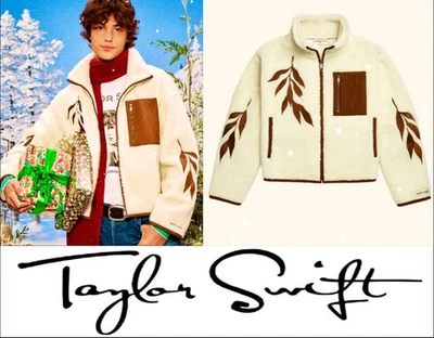 Taylor Swift Life is a Willow Zip Up Sherpa Fleece Jacket 2XL IN HAND Evermore - Image 1 of 2