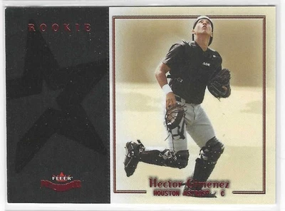 Fleer Patchworks Ruby #91 2004 Héctor Giménez novato radiocontrol sn 47/50 Astros Foto 1 de 2