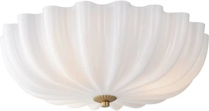 Maxim 22650 Bundt 3 Light 16"W Flush Mount Bowl Ceiling Fixture / - White / - Picture 1 of 4