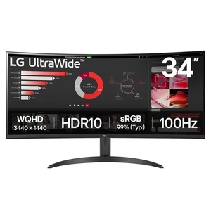 Monitor LG Electronics 34" UltraWide - Zdjęcie 1 z 17