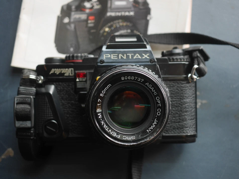 Pentax Program A SLR film camera 50mm f1.7 Lens  REF:2560 - Image 1 of 4