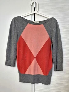 OASIS M jumper 3/4 sleeves agyle pattern - Bild 1 von 6