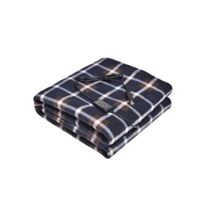 12V Heated Fleece Car Blanket With Controller For Timer & Heat Levels - Picture 1 of 77