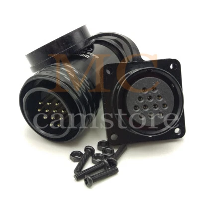 WEIPU SA28 12pin Connector LED  Power Signal Industrial Equipment Plug Socket  - Image 1 of 4