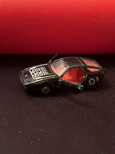 Road Champs 1983 Porsche 928 Rally 1:64 VG Condition Black Diecast - Picture 1 of 8