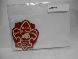 BUFFALO TRAIL COUNCIL DESLIZAMIENTO DE CUERO DE COLECCIÓN F9018 - Imagen 1 de 1