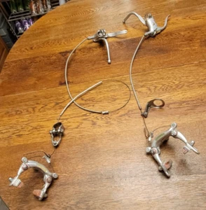 Vintage Schwinn Approved Brake Levers & Calipers Weinmann & Dia-Compe - Picture 1 of 18