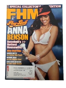 FHM MAGAZINE APRIL 2006 - ANNA BENSON BASEBALLS HOTTEST HOUSEWIFE - Picture 1 of 2