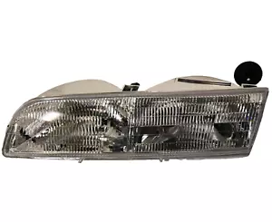 Headlight Halogen Driver Side For Ford Crown Victoria 1992-1997 With New Bulbs - Picture 1 of 19