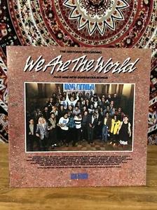 USA For Africa – We Are The World ~ NM/VG+, Inlay: VG, Gatefold - Picture 1 of 8