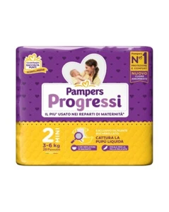 Pampers Progressi Mini, Taglia 2 (3-6 kg), 28 Pannolini - Bild 1 von 1