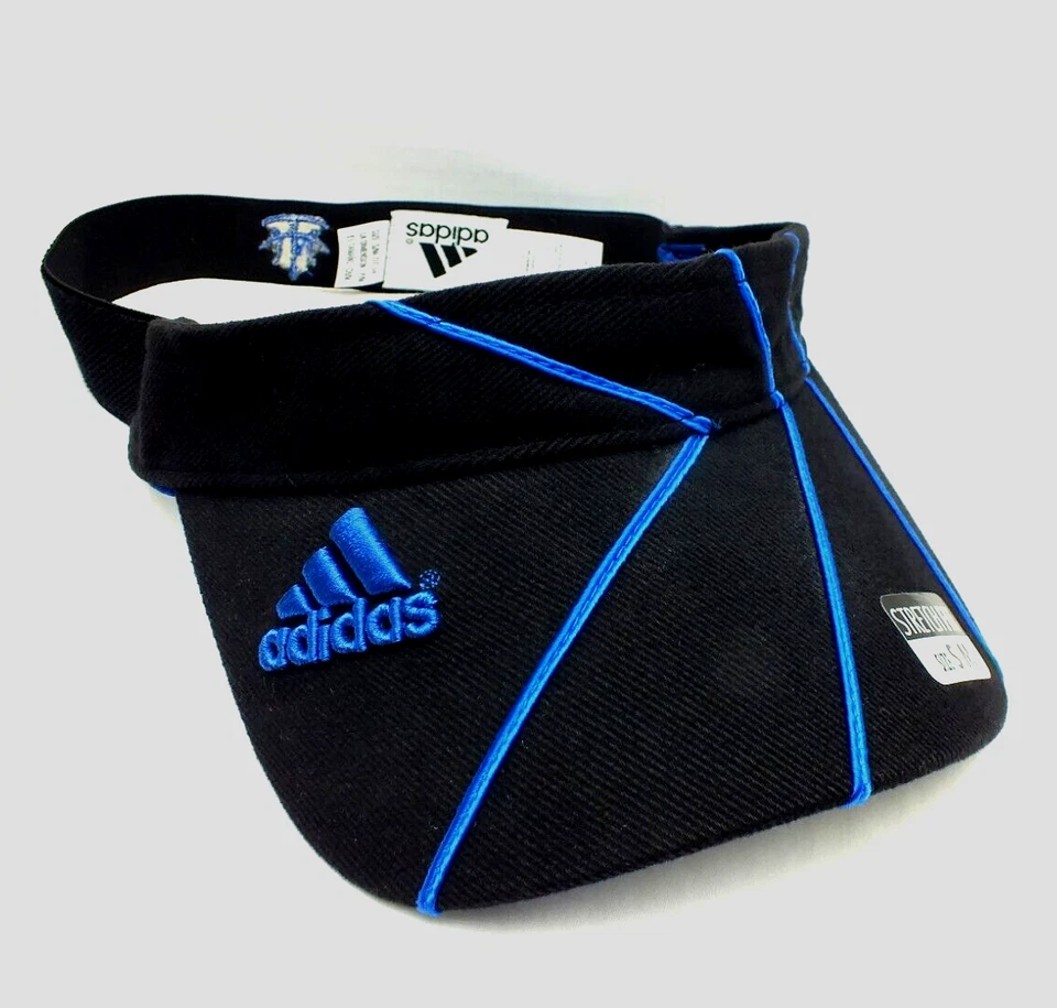 Vintage 90's adidas BRAND Khaki Sun Visor Golf Tennis Summer Hat One Size