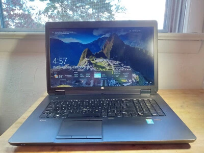 HP Z Book 17 G2, CPU i7 4710MQ 2.5 GHz, 16 GB RAM, Win.10 Pro, 250 GB SSD, Foto 1 de 4