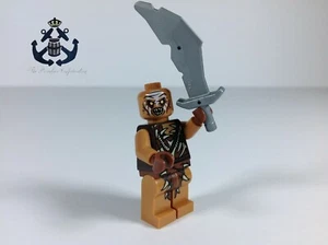 Lego Minifigure Hobbit Gundabad Orc - Bald, White Forehead Paint w/ Sword lor110 - Picture 1 of 1