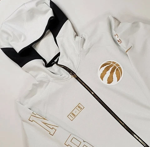Nike 2019 NBA Champions  Toronto Raptors  Therma Flex Full Zip Hoodie CQ4284-100 Cover