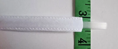 3 yardas. Deshuesado de colección Target en Los Ángeles media pulgada blanco cubierto 0,25 pulgadas IN-38 Foto 1 de 4