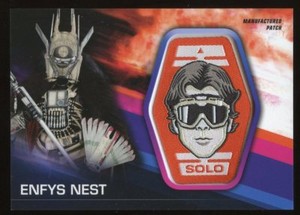 2018 Topps SOLO A Star Wars Story HAN SOLO PATCH Card - ENFYS NEST