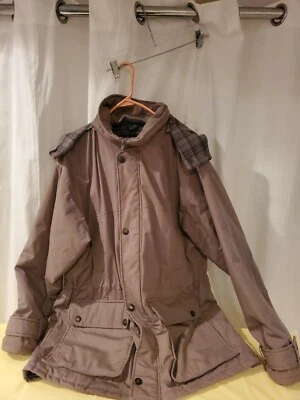 Field & Stream Men's Insulated Tan Winter Jacket Hood Sz L Gordon & Ferguson vtg - Image 1 of 3