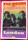 Concert Poster The Doors With Jefferson Airplane The Roundhous London 1968 Repop