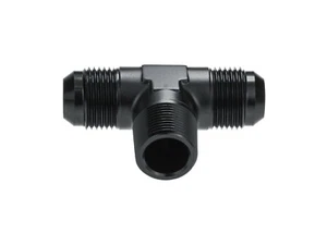 3/4 NPT to AN12 JIC Flare T-PIECE Tree Fuel Oil Adapter Black - Picture 1 of 8