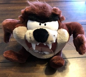 Vintage Taz Looney Tunes Plush 1997 Talking Vibrating Tazmanian Devil - Picture 1 of 8
