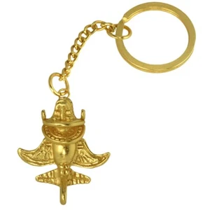 24k GP Quimbaya Volante Antiguo | Llavero Golden Jet-5 | Al otro lado del charco - Imagen 1 de 1