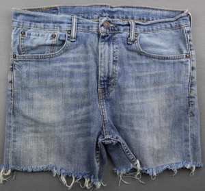 Herren Levi's 508 Regular Taper Cut Off Jeansshorts Stretch Medium Wash Größe 31 - Bild 1 von 11