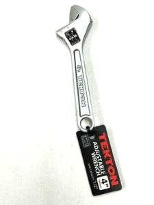 4" ADJUSTABLE WRENCH CHROME PLATED 1/2" JAW CAPACITY TEKTON 23001 - Picture 1 of 5