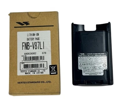 VERTEX Standard FNB-V67LI Battery 7.4V  2000mAh OEM Radio - Image 1 of 4