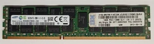 16 pcs Samsung 16 Go DDR3-1600 PC3-12800R M393B2G70BH0-CK0, RAM pour serveur. - Photo 1/3