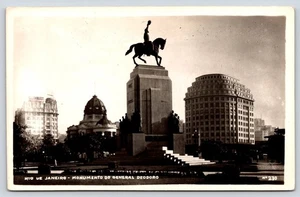 Monumento do General Deodoro, Rio de Janeiro Vintage Postkarte - Bild 1 von 3