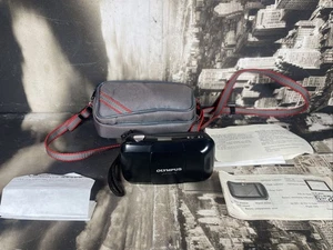 Olympus MJU I Panorama 35mm Film Camera + Case - Tested & Working with manual - Picture 1 of 13