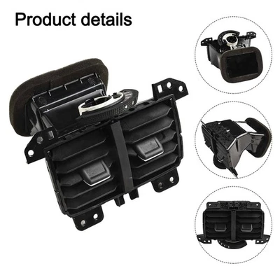 For Tiguan MK2 Rear Air Conditioning Vent Black Plastic Fits Years 2017 2021 - Image 1 of 4