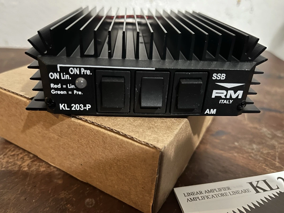 アマチュア無線用　HFパワーブースター　KL 203-P アマチュア無線用 HFパワーブースター KL 203-P KL 203 P - 25-30MHz