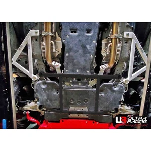 ULTRA RACING FOR INFINITI Q50 2014~2021 6 POINTS FRONT LOWER SIDE SUBFRAME BRACE - Picture 1 of 12