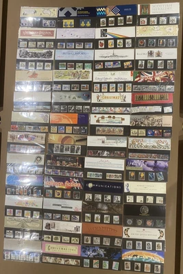 Bulk Lot Of 48 Mint Stamp Presentation Packs Various Subjects - Image 1 of 4