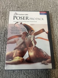 Curious Labs Poser Pro Pack Tools for Poser Professorial Windows &Macintosh New - Picture 1 of 6