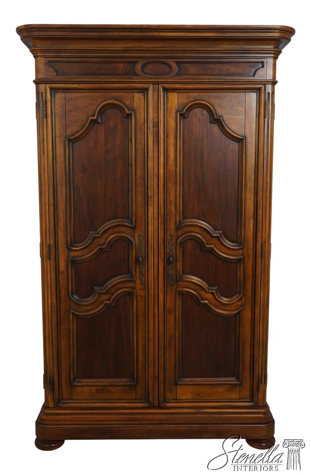 69528: ETHAN ALLEN Cherry Country French Bedroom Armoire - Image 1 of 4