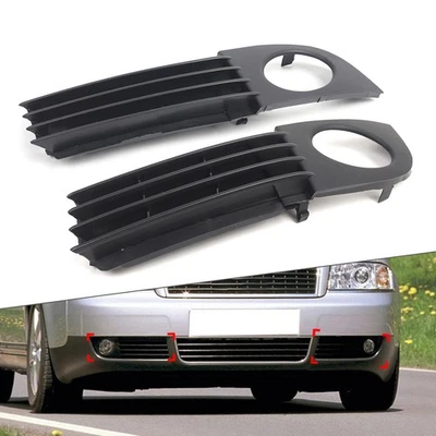 Cubierta de faro antiniebla parachoques rejilla para Audi A6 C5 2002-2005 2003 Foto 1 de 4